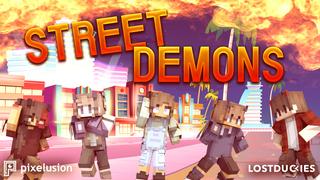 Thumbnail of the Minecraft Bedrock Marketplace product Street Demons created by Pixelusion.