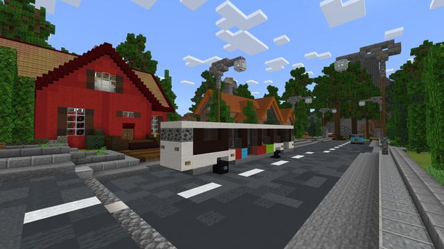 Screenshot of the Minecraft Bedrock Marketplace product Street Roleplay created by Pixelusion.