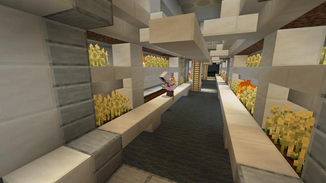 Screenshot of the Minecraft Bedrock Marketplace product Stuck in Space created by Pixelusion.