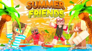 Thumbnail of the Minecraft Bedrock Marketplace product Summer Friends created by Pixelusion.
