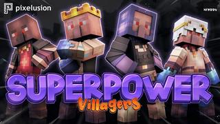 Thumbnail of the Minecraft Bedrock Marketplace product Superpower Villagers created by Pixelusion.