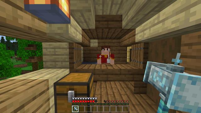 Screenshot of the Minecraft Bedrock Marketplace product Survivor Paradise created by Pixelusion.