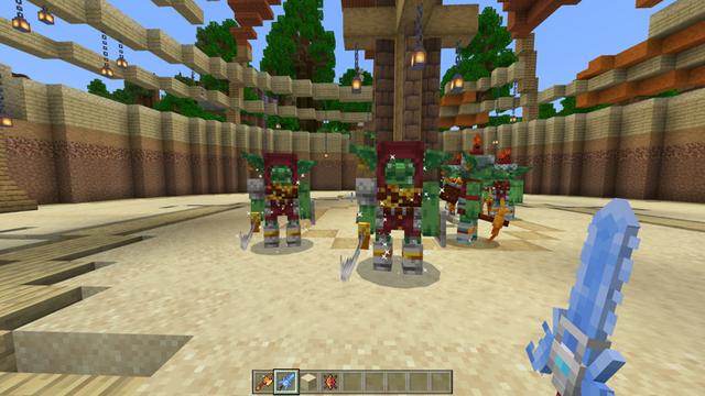 Screenshot of the Minecraft Bedrock Marketplace product Survivor Paradise created by Pixelusion.