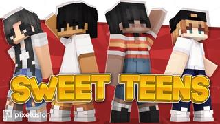 Thumbnail of the Minecraft Bedrock Marketplace product Sweet Teens created by Pixelusion.