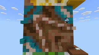 Screenshot of the Minecraft Bedrock Marketplace product Terracotta Tower Parkour created by Pixelusion.