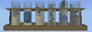 Panorama of the Minecraft Bedrock Marketplace product Test Tubes created by Pixelusion.
