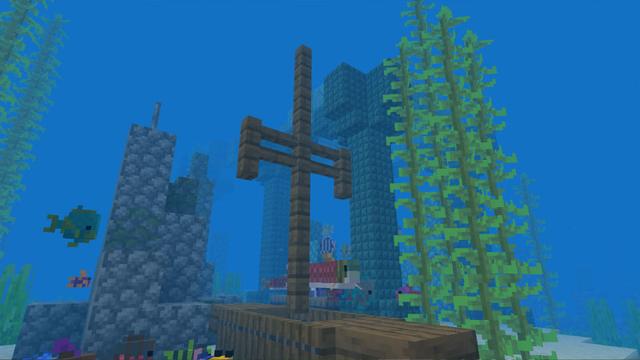 Screenshot of the Minecraft Bedrock Marketplace product Test Tubes created by Pixelusion.