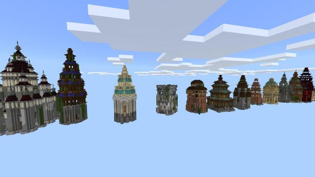 Screenshot of the Minecraft Bedrock Marketplace product The Block created by Pixelusion.