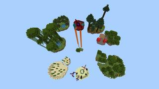 Screenshot of the Minecraft Bedrock Marketplace product The Classic Skyblock created by Pixelusion.