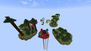 Screenshot of the Minecraft Bedrock Marketplace product The Classic Skyblock created by Pixelusion.