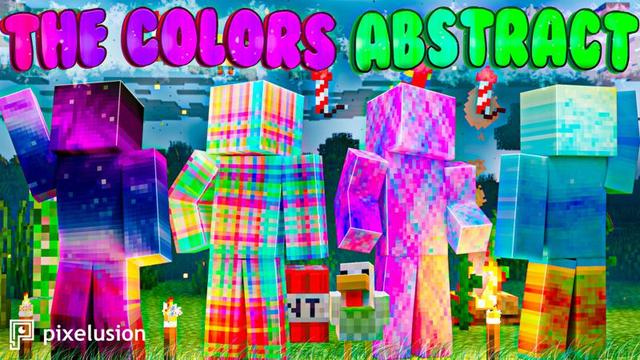 Thumbnail of the Minecraft Bedrock Marketplace product The Colors: Abstract created by Pixelusion.