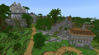 Screenshot of the Minecraft Bedrock Marketplace product The Great Temple created by Pixelusion.