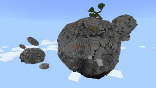 Screenshot of the Minecraft Bedrock Marketplace product The Rock created by Pixelusion.