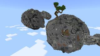 Screenshot of the Minecraft Bedrock Marketplace product The Rock created by Pixelusion.