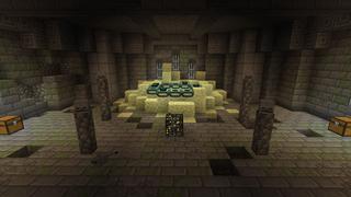 Screenshot of the Minecraft Bedrock Marketplace product The Rock created by Pixelusion.