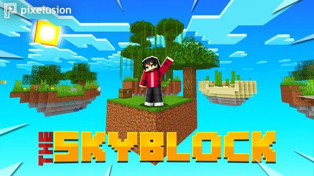 Thumbnail of the Minecraft Bedrock Marketplace product The Skyblock created by Pixelusion.