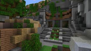 Screenshot of the Minecraft Bedrock Marketplace product The Wall created by Pixelusion.