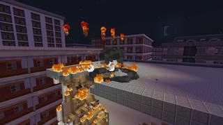 Screenshot of the Minecraft Bedrock Marketplace product TNT created by Pixelusion.