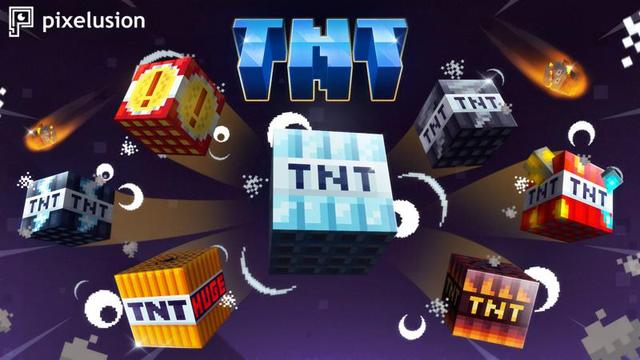Thumbnail of the Minecraft Bedrock Marketplace product TNT created by Pixelusion.