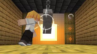 Screenshot of the Minecraft Bedrock Marketplace product Training Dummies Add-On created by Pixelusion.