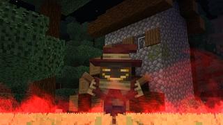 Screenshot of the Minecraft Bedrock Marketplace product Training Dummies Add-On created by Pixelusion.