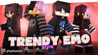 Thumbnail of the Minecraft Bedrock Marketplace product Trendy Emo Style created by Pixelusion.