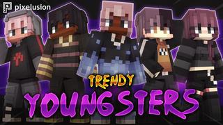 Thumbnail of the Minecraft Bedrock Marketplace product Trendy Youngsters created by Pixelusion.