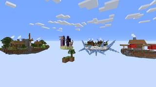 Screenshot of the Minecraft Bedrock Marketplace product Ultimate Skyblock created by Pixelusion.
