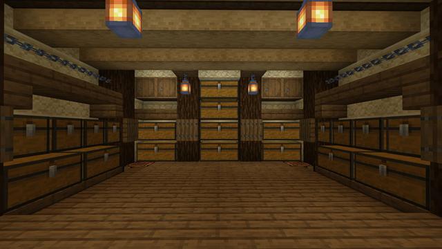 Screenshot of the Minecraft Bedrock Marketplace product Under Rock Base created by Pixelusion.