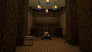 Screenshot of the Minecraft Bedrock Marketplace product Under Rock Base created by Pixelusion.