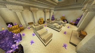 Screenshot of the Minecraft Bedrock Marketplace product UPGRADED DESERT TEMPLE created by Pixelusion.
