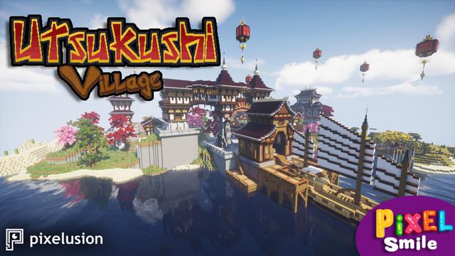 Thumbnail of the Minecraft Bedrock Marketplace product Utsukushi Village created by Pixelusion.