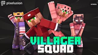 Thumbnail of the Minecraft Bedrock Marketplace product Villager Squad created by Pixelusion.