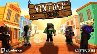 Thumbnail of the Minecraft Bedrock Marketplace product Vintage Teens created by Pixelusion.