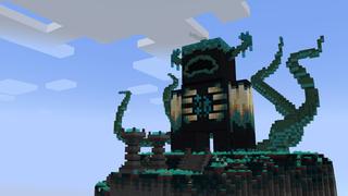 Screenshot of the Minecraft Bedrock Marketplace product Warden Spiral Parkour created by Pixelusion.