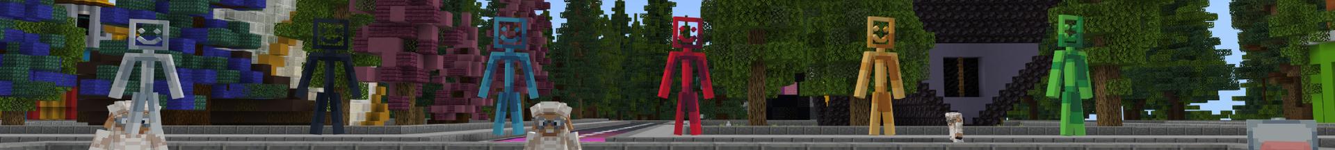 Panorama of the Minecraft Bedrock Marketplace product Weird created by Pixelusion.