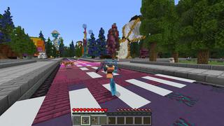 Screenshot of the Minecraft Bedrock Marketplace product Weird created by Pixelusion.