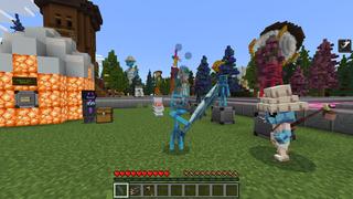Screenshot of the Minecraft Bedrock Marketplace product Weird created by Pixelusion.