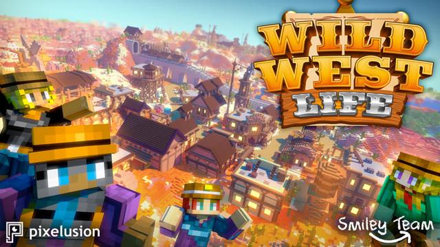 Thumbnail of the Minecraft Bedrock Marketplace product Wild West Life created by Pixelusion.