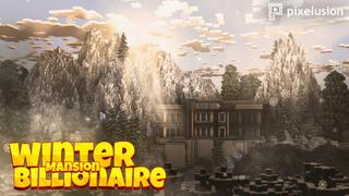Thumbnail of the Minecraft Bedrock Marketplace product Winter Billionaire Mansion created by Pixelusion.