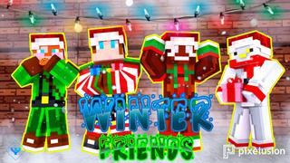 Thumbnail of the Minecraft Bedrock Marketplace product Winter Friends created by Pixelusion.