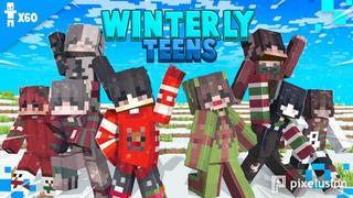Thumbnail of the Minecraft Bedrock Marketplace product Winterly Teens created by Pixelusion.