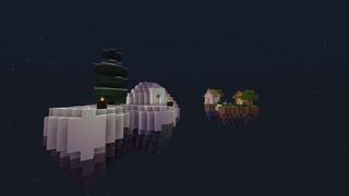 Screenshot of the Minecraft Bedrock Marketplace product Witch Skyblock created by Pixelusion.