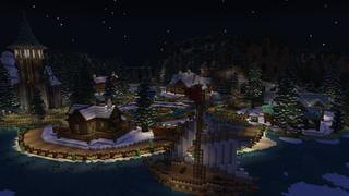 Screenshot of the Minecraft Bedrock Marketplace product Woodlands created by Pixelusion.