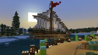 Screenshot of the Minecraft Bedrock Marketplace product Woodlands created by Pixelusion.