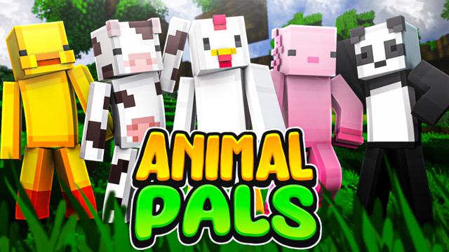 Thumbnail of the Minecraft Bedrock Marketplace product Animal Pals created by Plank.