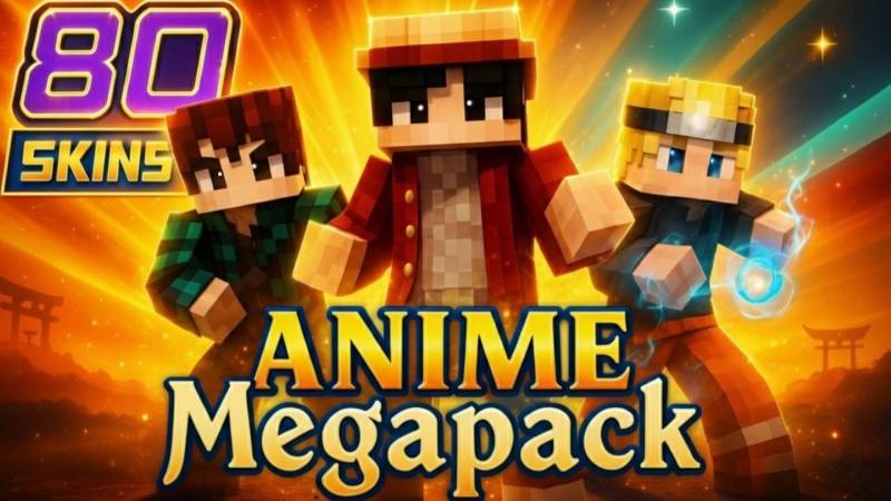 Thumbnail of the Minecraft Bedrock Marketplace product Anime Megapack created by Plank.