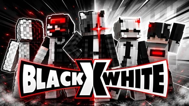 Thumbnail of the Minecraft Bedrock Marketplace product Black X White created by Plank.