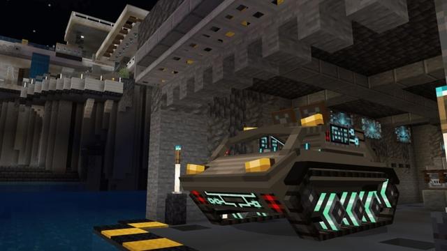 Screenshot of the Minecraft Bedrock Marketplace product Crypto Mansion created by Plank.