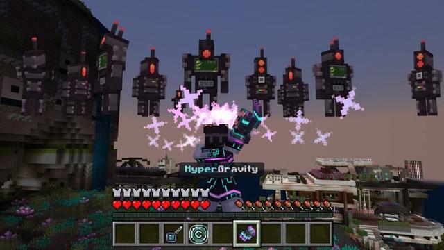 Screenshot of the Minecraft Bedrock Marketplace product Crypto Mansion created by Plank.